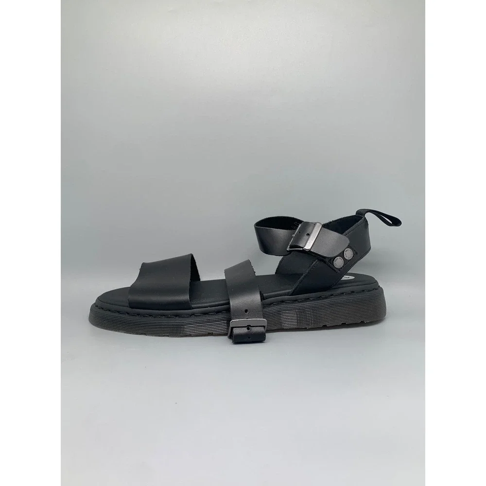 Dr. Martens Gryphon Black Leather Gladiator Sandals Men's Sz 14 NWT